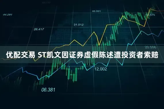 优配交易 ST凯文因证券虚假陈述遭投资者索赔