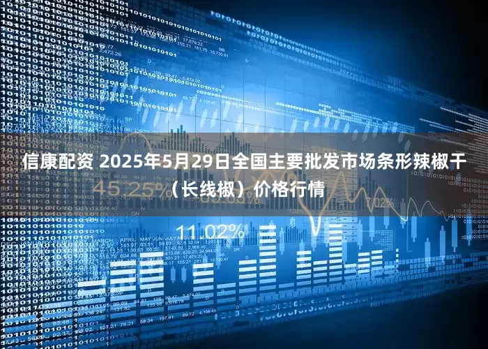 信康配资 2025年5月29日全国主要批发市场条形辣椒干（长线椒）价格行情
